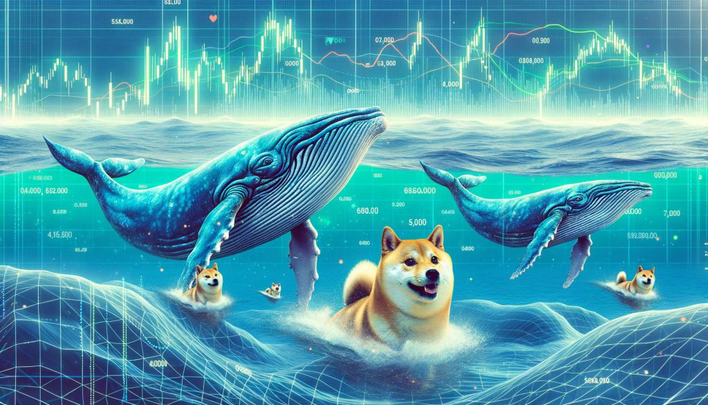 Doge price surge swimming with whales